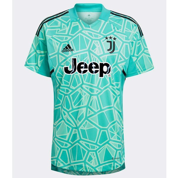 Thailand Trikot Juventus Torwart Heim 2022-23 Grün